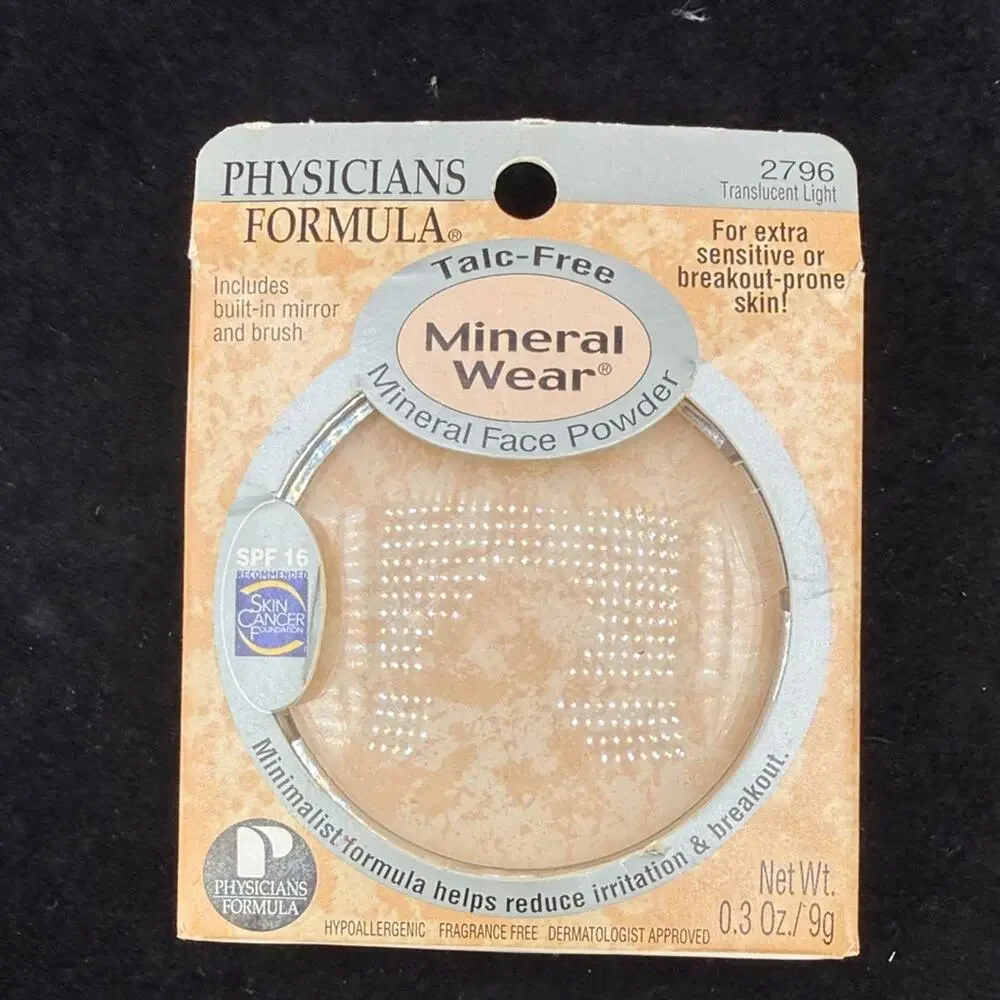 Physicians Formula Mineral Wear Translucent Light Mineral Face Powder